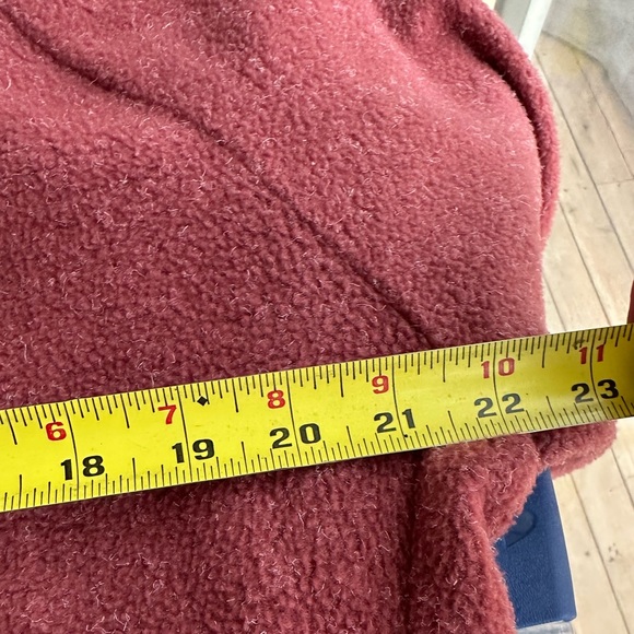 Nike Therma Funnel Neck Sweatshirt Fleece Pullover Large Burgundy Mauve - Picture 15 of 16